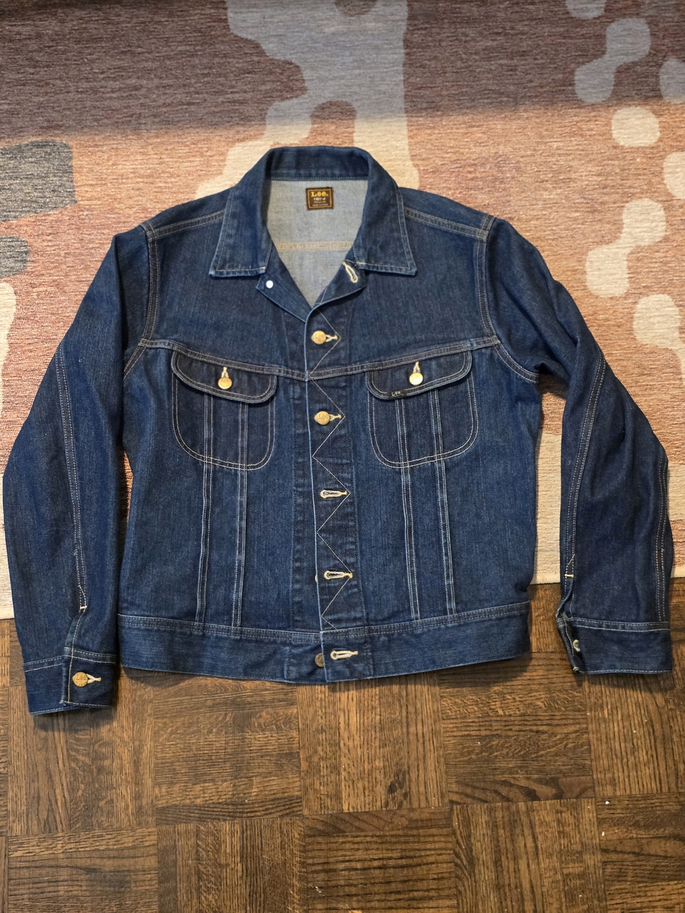 Lee Rider 101-J Denim Jacket Fits Medium